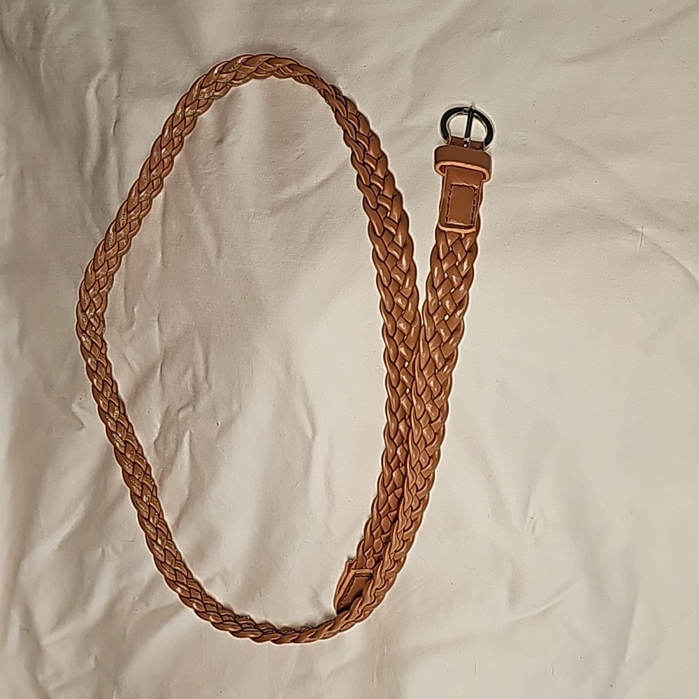 Braided Leather Belt